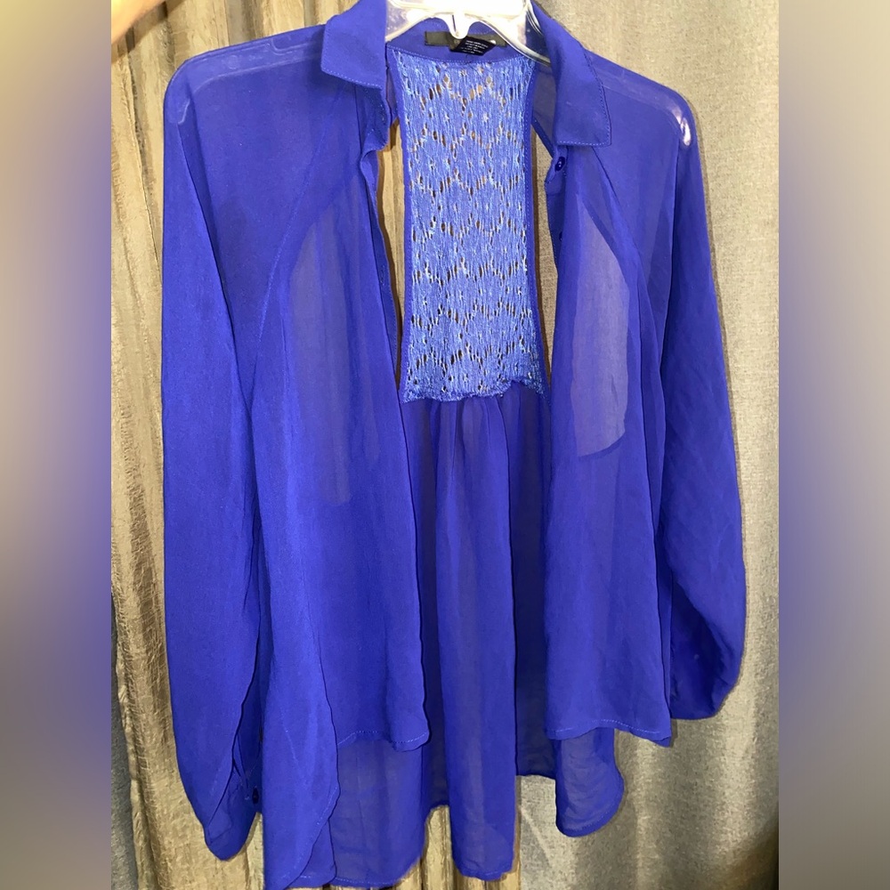 Blue Button Down